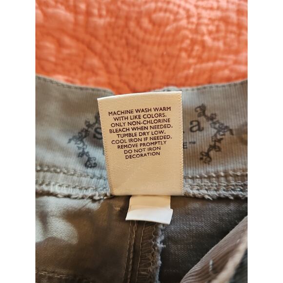 Sonoma Life and Style Gray Modern Fit Convertible Pants Size Petite 10 - Picture 10 of 10